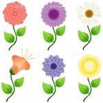 Colourful flower Icon Pack